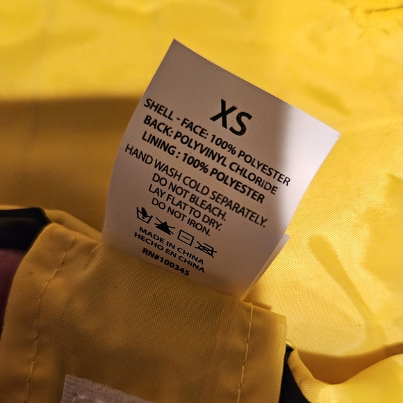 NWOT Heart to Tail XS or M Yellow Dog Raincoats - Picture 5 of 13